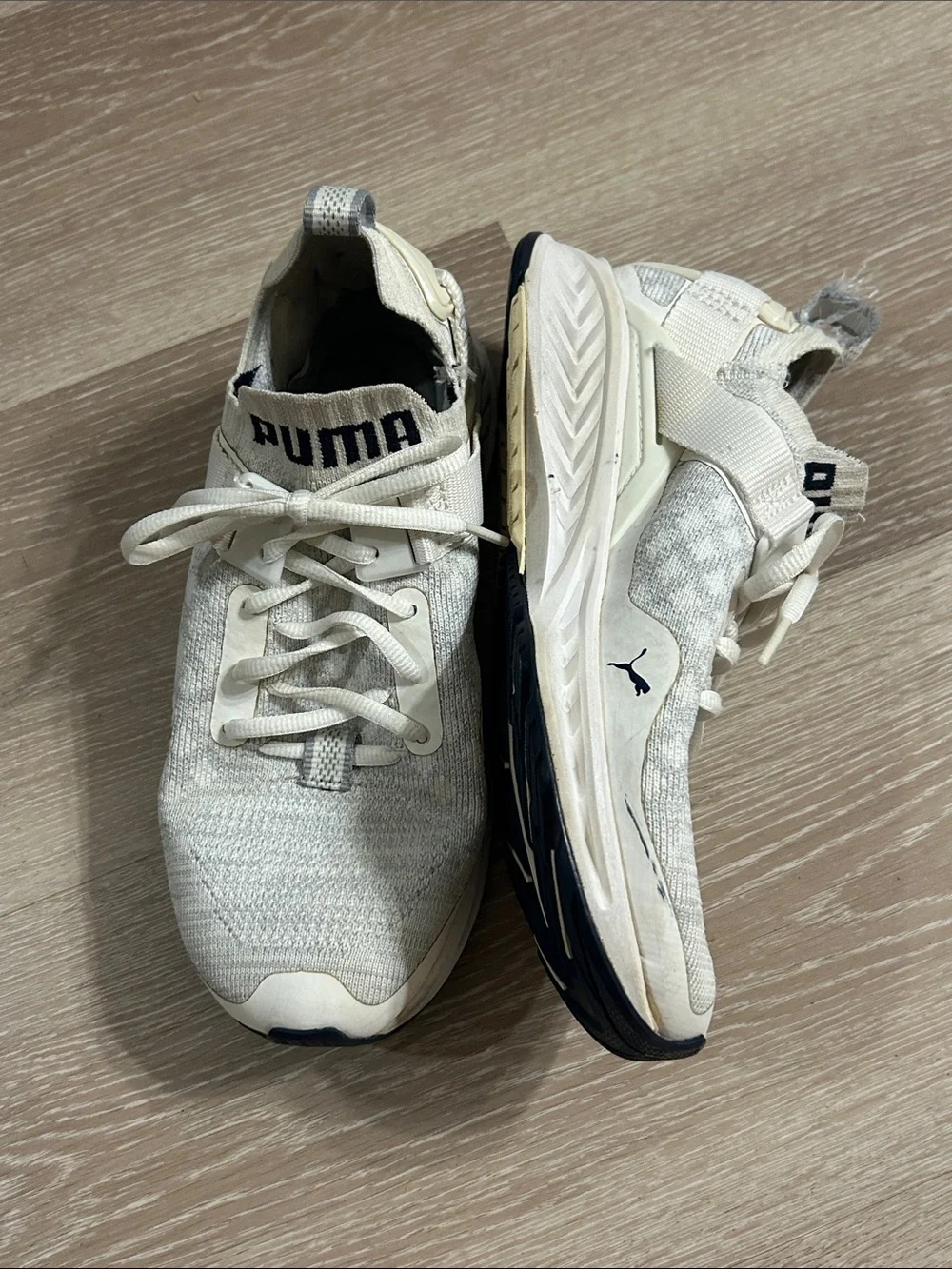 Puma Lowcut Ignite evoKnit Athletic Running Sneakers Sz 6.5